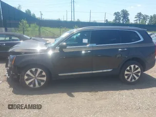 2020 Kia Telluride S with VIN 5XYP6DHC4LG085717, listed as a IAAI auction lot 42436243 with 56,930 mi miles and . Bid and sale history available at DreamBid. Image 13.