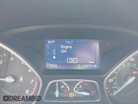 2014 Ford Focus SE with VIN 1FADP3F27EL446519, listed as a IAAI auction lot 42049152 with 115,912 mi miles and . Bid and sale history available at carsss.com. Image 7.