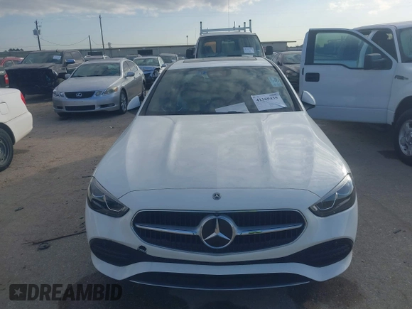 2024 Mercedes-Benz C 300 with VIN W1KAF4GB5RR155207, listed as a IAAI auction lot 41169439 with Not Provided miles and . Bid and sale history available at DreamBid. Image 6.