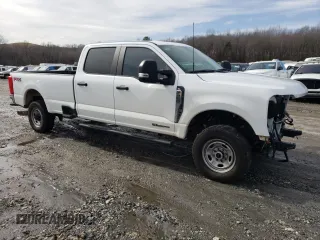 2024 Ford Super Duty F-250 SRW XL with VIN 1FT8W2BT2RED37791, listed as a Copart auction lot 44932185 with 24,210 mi miles and Salvage Title. Bid and sale history available at carsss.com. Image 4.