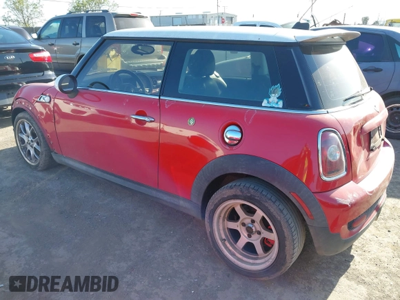 2008 MINI Hardtop S with VIN WMWMF73588TT89848, listed as a IAAI auction lot 41993191 with 145,668 mi miles and . Bid and sale history available at DreamBid. Image 3.