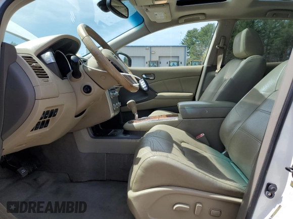 2012 Nissan Murano SV with VIN JN8AZ1MW4CW212694, listed as a Copart auction lot 53834805 with 160,334 mi miles and Clean Title. Bid and sale history available at carsss.com. Image 7.