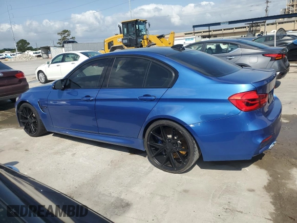 2016 BMW M3 with VIN WBS8M9C59G5D31154, listed as a Copart auction lot 54381145 with 88,259 mi miles and Non repairable. Bid and sale history available at DreamBid. Image 2.