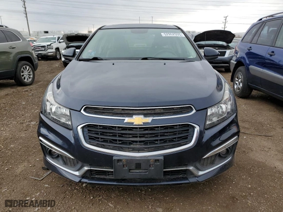 2015 Chevrolet Cruze LT with VIN 1G1PE5SB3F7291761, listed as a Copart auction lot 52952555 with 159,500 mi miles and Clean Title. Bid and sale history available at carsss.com. Image 5.