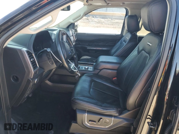 2018 Ford Expedition Max Platinum with VIN 1FMJK1MT3JEA54854, listed as a Copart auction lot 46295665 with 192,965 mi miles and Salvage title. Bid and sale history available at DreamBid. Image 7.