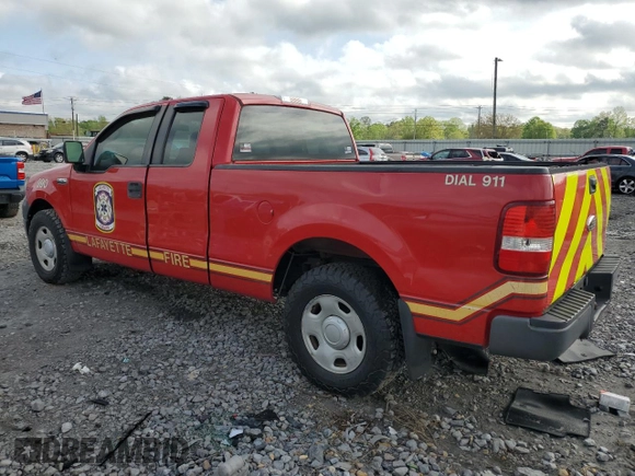 2008 Ford F-150 STX with VIN 1FTRX12W88FC08856, listed as a Copart auction lot 51310315 with 180,858 mi miles and Salvage Title. Bid and sale history available at carsss.com. Image 2.