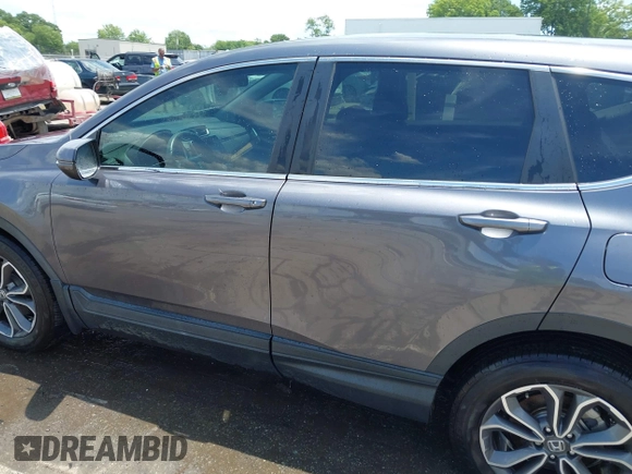 2020 Honda CR-V EX with VIN 2HKRW1H58LH407583, listed as a IAAI auction lot 42446451 with 48,476 mi miles and . Bid and sale history available at DreamBid. Image 14.