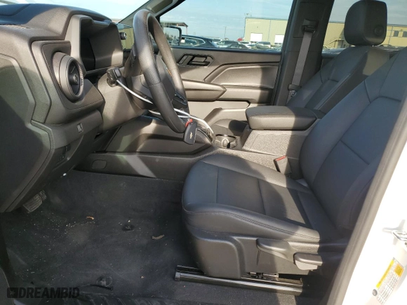 2024 Chevrolet Colorado 2WD Work Truck with VIN 1GCPSBEK6R1150605, listed as a Copart auction lot 42230645 with 17,909 mi miles and Salvage Title. Bid and sale history available at carsss.com. Image 7.