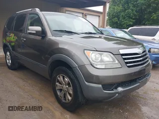 2009 Kia Borrego EX with VIN KNDJH741495030353, listed as a IAAI auction lot 42096015 with Not Provided miles. Bid and sale history available at carsss.com. Image 1.