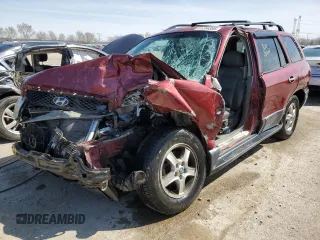 2003 Hyundai Santa Fe GLS with VIN KM8SC73D73U444539, listed as a Copart auction lot 51284395 with Not provided miles and Non repairable. Bid and sale history available at DreamBid. Image 1.