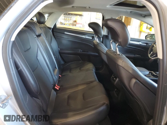 2014 Ford Fusion Titanium with VIN 3FA6P0SU9ER266393, listed as a Copart auction lot 59842455 with 144,701 mi miles and Salvage title. Bid and sale history available at DreamBid. Image 10.