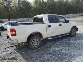 2008 Ford F-150 XLT with VIN 1FTPW14V48FC12272, listed as a Copart auction lot 51387745 with 0 mi miles and Salvage Title. Bid and sale history available at carsss.com. Image 3.