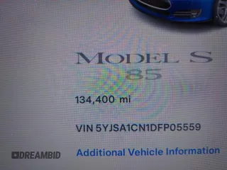 2013 Tesla Model S с VIN 5YJSA1CN1DFP05559, выставлен на аукционе IAAI как лот 42249943 с пробегом 134 399 миль миль и . История ставок и продаж доступна на DreamBid. Изображение 15.