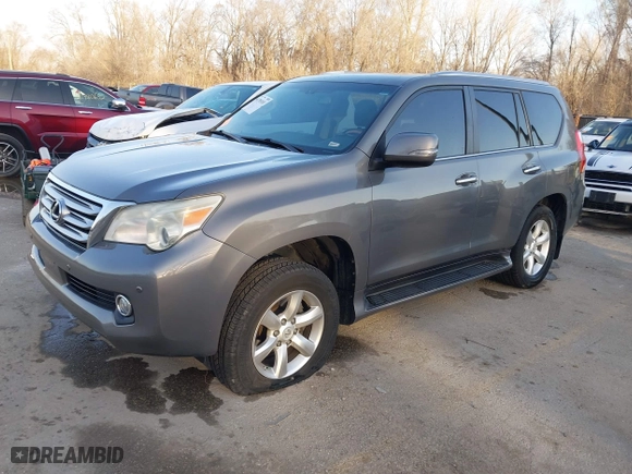 2011 Lexus GX 460 with VIN JTJBM7FX0B5020147, listed as a IAAI auction lot 41785101 with 131,838 mi miles. Bid and sale history available at carsss.com. Image 17.