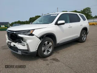 2023 Honda Pilot EX-L with VIN 5FNYG1H41PB051210, listed as a Copart auction lot 58648725 with 28,815 mi miles and Salvage title. Bid and sale history available at DreamBid. Image 1.