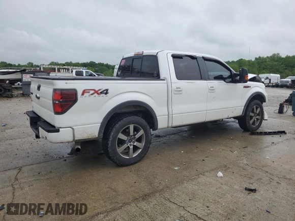 2013 Ford F-150 XL with VIN 1FTFW1ET6DKF49729, listed as a Copart auction lot 56993215 with 308,764 mi miles and Salvage title. Bid and sale history available at DreamBid. Image 3.
