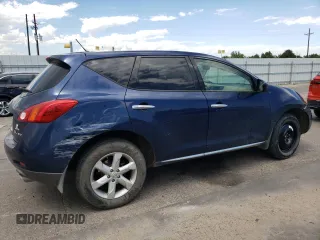 2009 Nissan Murano SL with VIN JN8AZ18W59W134056, listed as a Copart auction lot 66243024 with 129,427 mi miles and Salvage Title. Bid and sale history available at carsss.com. Image 3.