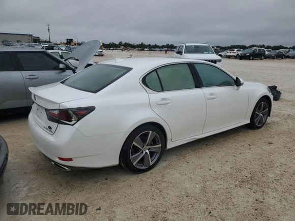 2016 Lexus GS 350 with VIN JTHCZ1BL4GA002028, listed as a Copart auction lot 74914494 with 0 mi miles and Salvage Title. Bid and sale history available at carsss.com. Image 3.