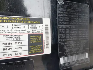 2016 Land Rover Range Rover Sport V6 HSE with VIN SALWR2PFXGA659979, listed as a IAAI auction lot 41822327 with 134,177 mi miles. Bid and sale history available at carsss.com. Image 9.