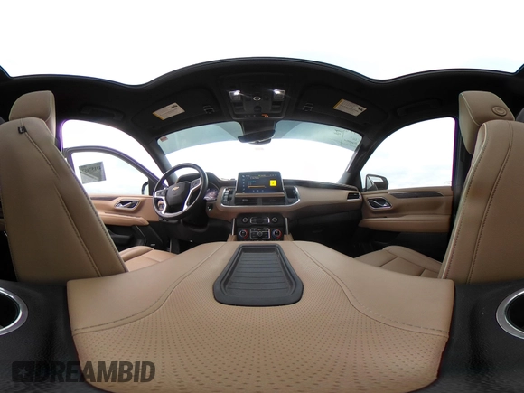 2023 Chevrolet Suburban Premier with VIN 1GNSKFKT1PR529998, listed as a IAAI auction lot 41157457 with 21,551 mi miles and . Bid and sale history available at DreamBid. Image 18.