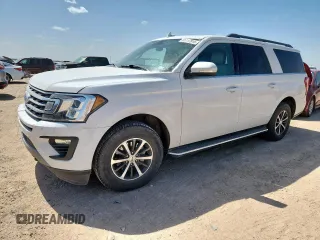 2019 Ford Expedition Max XLT z VIN 1FMJK1JT1KEA21891, wystawiony jako Copart lot #61717915 z przebiegiem 159 428 mil mil oraz Czysty tytuł • Clean title. Historia ofert i sprzedaży dostępna na DreamBid. Obrazek 1.