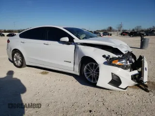 2019 Ford Fusion SE with VIN 3FA6P0LU4KR263315, listed as a Copart auction lot 48118645 with Not Provided miles and Salvage Title. Bid and sale history available at DreamBid. Image 4.