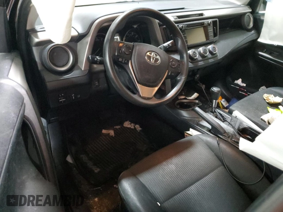 2018 Toyota RAV4 LE with VIN 2T3BFREV5JW721315, listed as a Copart auction lot 59016665 with 136,490 mi miles and Salvage title. Bid and sale history available at DreamBid. Image 8.