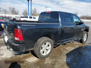 2014 Ram 1500 Express with VIN 1C6RR7KT1ES343691, listed as a Copart auction lot 45643425 with 167,547 mi miles and Salvage Title. Bid and sale history available at carsss.com. Image 3.