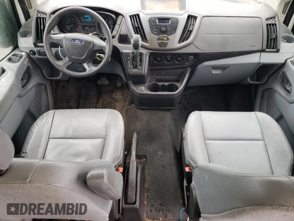 2017 Ford Transit with VIN 1FTYR1CM1HKB21407, listed as a Copart auction lot 43131025 with 161,591 mi miles and Salvage Title. Bid and sale history available at DreamBid. Image 8.