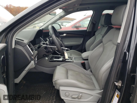 2021 Audi Q5 Prestige with VIN WA1CAAFY5M2077240, listed as a Copart auction lot 77974424 with 53,153 mi miles and Salvage Title. Bid and sale history available at carsss.com. Image 7.
