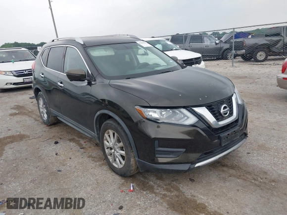 2017 Nissan Rogue SV with VIN KNMAT2MT8HP504634, listed as a IAAI auction lot 42303276 with 100,177 mi miles and . Bid and sale history available at DreamBid. Image 1.
