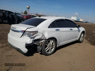 2013 Chrysler 200 Limited with VIN 1C3CCBCG2DN503261, listed as a Copart auction lot 49158285 with 186,902 mi miles and Salvage Title. Bid and sale history available at carsss.com. Image 3.