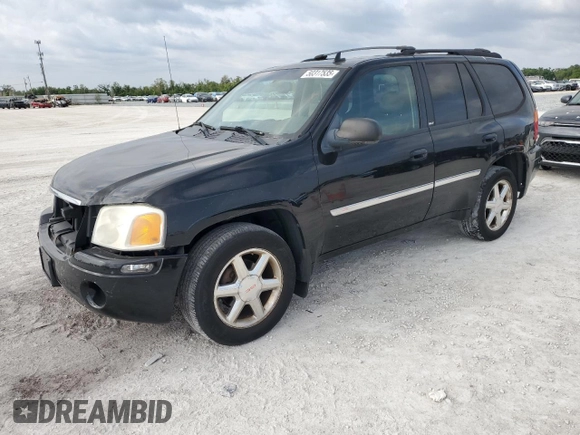 2008 GMC Envoy SLE2 with VIN 1GKDT13S182137271, listed as a Copart auction lot 50317535 with 171,276 mi miles and Salvage Title. Bid and sale history available at carsss.com. Image 1.