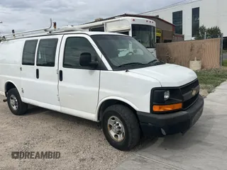 2013 Chevrolet Express Cargo с VIN 1GCWGFCA0D1149389, выставлен на аукционе Copart как лот 63786165 с пробегом 185 664 миль миль и Чистый • Clean title. История ставок и продаж доступна на DreamBid. Изображение 1.