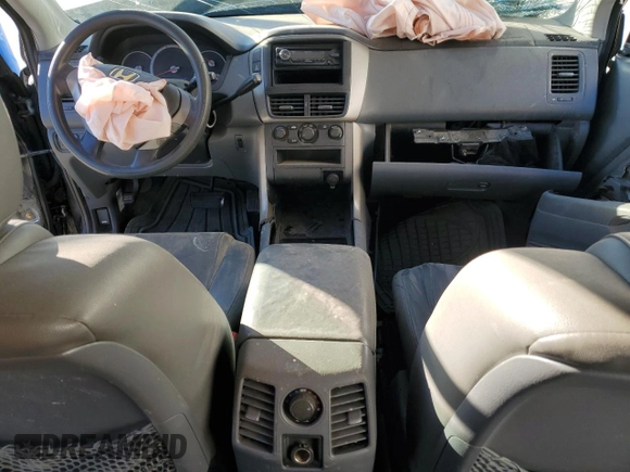 2006 Honda Pilot LX with VIN 2HKYF18196H512940, listed as a Copart auction lot 50449065 with 0 mi miles and Salvage Title. Bid and sale history available at carsss.com. Image 8.