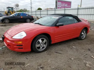 2003 Mitsubishi Eclipse GS with VIN 4A3AE45G93E045347, listed as a Copart auction lot 72971024 with 72,292 mi miles and Salvage Title. Bid and sale history available at carsss.com. Image 1.