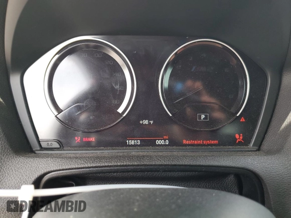 2019 BMW M2 Competition with VIN WBS2U7C58K7D11226, listed as a Copart auction lot 59397754 with 15,813 mi miles and Salvage Title. Bid and sale history available at carsss.com. Image 9.