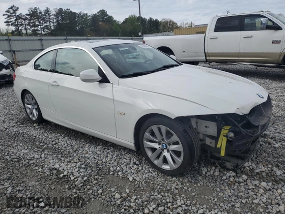 2011 BMW 3 Series 328i with VIN WBAKE3C56BE559008, listed as a Copart auction lot 50380565 with 103,814 mi miles and Salvage Title. Bid and sale history available at carsss.com. Image 4.
