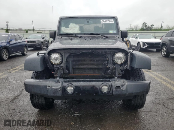 2017 Jeep Wrangler Sport z VIN 1C4AJWAG0HL644978, wystawiony jako Copart lot #56485985 z przebiegiem 104 151 mil mil oraz Szkoda całkowita • Salvage title. Historia ofert i sprzedaży dostępna na DreamBid. Obrazek 5.