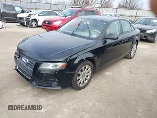2012 Audi A4 2.0T Premium with VIN WAUAFAFL1CA115616, listed as a IAAI auction lot 41751186 with 186,357 mi miles. Bid and sale history available at carsss.com. Image 2.
