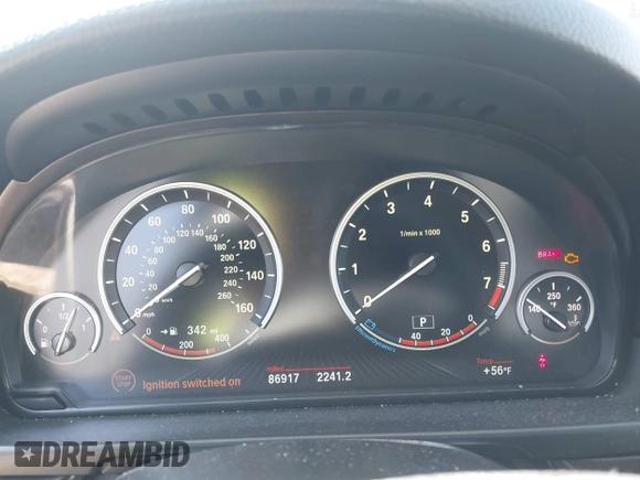 2014 BMW 5 Series 528i xDrive with VIN WBA5A7C56ED613918, listed as a IAAI auction lot 41744501 with 86,917 mi miles and . Bid and sale history available at DreamBid. Image 7.