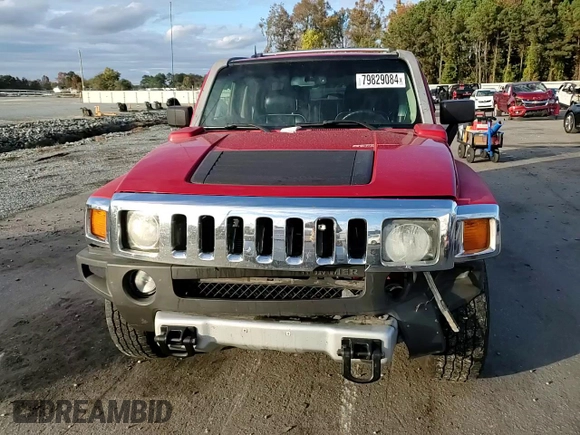 2008 Hummer H3 SUV with VIN 5GTEN13E688196729, listed as a Copart auction lot 79829084 with 237,694 mi miles and Salvage Title. Bid and sale history available at carsss.com. Image 11.