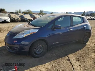 2017 Nissan LEAF S with VIN 1N4BZ0CP3HC303006, listed as a Copart auction lot 70925664 with 0 mi miles and Clean Title. Bid and sale history available at carsss.com. Image 1.
