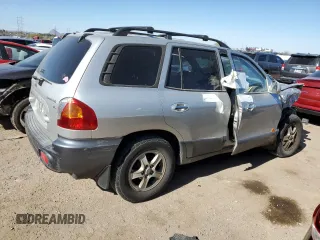 2002 Hyundai Santa Fe GLS with VIN KM8SC13D12U328796, listed as a Copart auction lot 81203544 with Not Provided miles and Salvage Title. Bid and sale history available at carsss.com. Image 3.