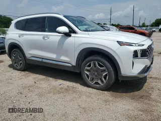 2023 Hyundai Santa Fe Limited with VIN 5NMS4DAL2PH517081, listed as a Copart auction lot 54197505 with 53,584 mi miles and Salvage Title. Bid and sale history available at DreamBid. Image 4.