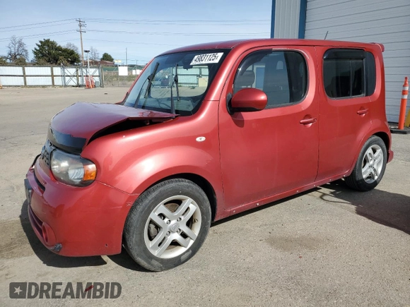 2009 Nissan Cube SL with VIN JN8AZ28R29T127339, listed as a Copart auction lot 49831125 with Not Provided miles and Salvage Title. Bid and sale history available at DreamBid. Image 1.