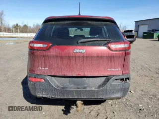 2014 Jeep Cherokee Sport with VIN 1C4PJMAB1EW279076, listed as a Copart auction lot 47952915 with 176,083 mi miles and Salvage Title. Bid and sale history available at carsss.com. Image 6.