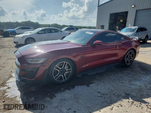 2017 Ford Mustang GT with VIN 1FA6P8CFXH5339549, listed as a Copart auction lot 64950075 with 80,465 mi miles and Non repairable. Bid and sale history available at DreamBid. Image 1.