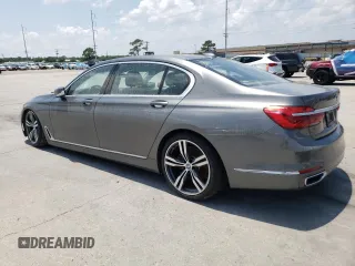 2019 BMW 7 Series 740i z VIN WBA7E2C56KB454602, wystawiony jako Copart lot #56591244 z przebiegiem Nie podano mil oraz Czysty tytuł • Clean title. Historia ofert i sprzedaży dostępna na DreamBid. Obrazek 2.