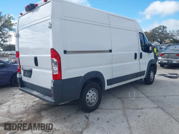 2018 Ram ProMaster Cargo with VIN 3C6TRVCG3JE113109, listed as a IAAI auction lot 41660961 with Not Provided miles and . Bid and sale history available at DreamBid. Image 4.